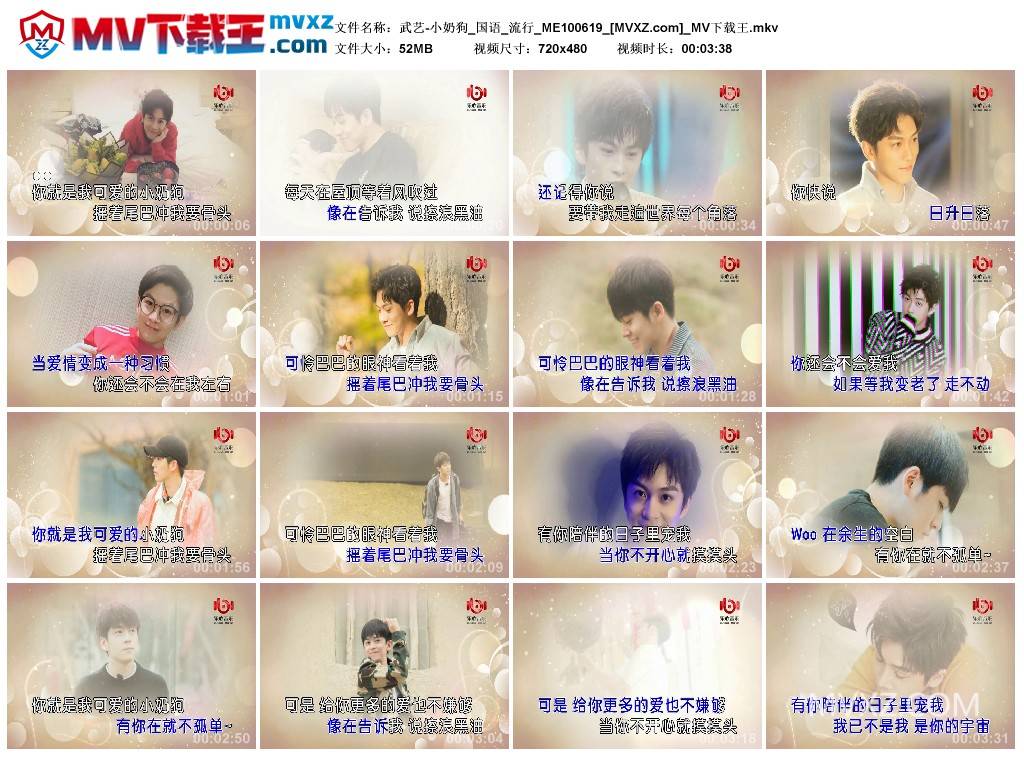 武艺-小奶狗_国语_流行_ME100619